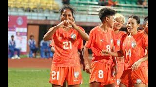 SAFF Women's Championship 2024: Pakistan 2-5 India | Highlights