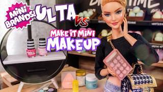 Zuru Mini Brands Ulta Beauty VS Make It Mini Makeup! Do They Fit Barbie?