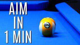 How to aim - fast & easy pool lesson