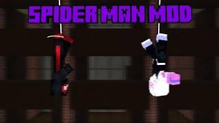 SPIDER-MAN MOD FOR MINECRAFT BEDROCK! НОВЫЙ МОД НА ЧЕЛОВЕКА ПАУКА ДЛЯ МАЙНКРАФТ БЕДРОК! ГЛЕБ PRO