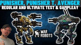 War Robots | Punisher | Punisher T | Avenger Review and Gameplay Champion League