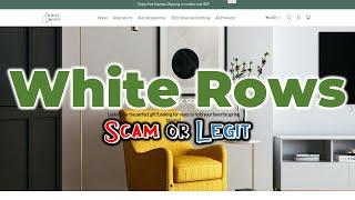 White rows reviews | whiterows.com scam explained