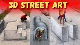 3D Street Art That Will MESS With Your Mind!