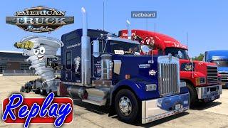 1-On-1 Convoy with RedBeard in American Truck Simulator Live Stream