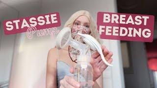 [4K] Stassie Breastfeeding Tutorial | Motherhood Education | Milk Pump Tips