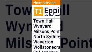 T8 Epping via Macquarie University