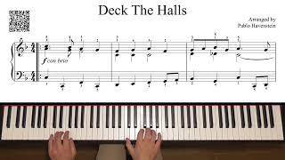 Deck The Halls - Intermediate Piano Arrangement No. 9 - 3,750pts