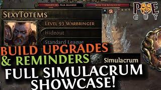 [PoE 2] POEGUY's TOTEM MASTER  - BUILD UPGRADES & REMINDERS // SIMULACRUM SHOWCASE & MORE!