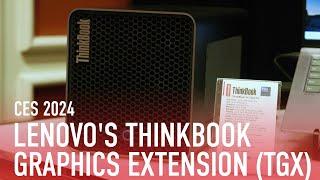 CES 2024 Hands On: Lenovo Brings Back the eGPU, But Ditches Thunderbolt