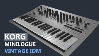 KORG MINILOGUE - VINTAGE IDM