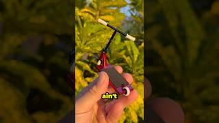 Most people don’t know this but #lcboards #fingerboard #techdeck #fingerskate #scooter #scoot #skate