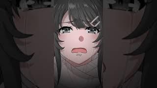 Mai sakurajima Train scene| Sad anime edit