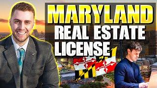 How To Become A Real Estate Agent in Maryland