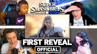 All Reactions to Sephiroth Reveal Trailer - Super Smash Bros. Ultimate