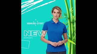 PS88 - Ladies Corporate Bamboo Charcoal S/S Polo
