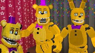 BECOME FREDBEAR in Fredbear's Family Diner Addon For MCPE // Full Addon Review