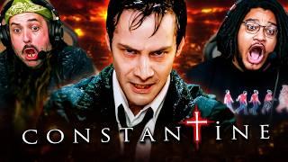 CONSTANTINE (2005) IS BADA**!! MOVIE REACTION!! First Time Watching!! Keanu Reeves | DC Studios