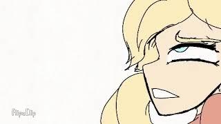 Blonde Girl Farting and Pooping animation 2