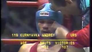 Ángel Espinosa (CUB) vs. Andrey Kurnyavka (URS) World Amateur Boxing Championship 1989 Final (75kg)