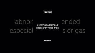 Tumid  #shorts #youtubeshorts #learnewordaily