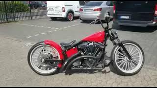 Harley Davidson Red  23 Zoll Softail | Walk Around(2021).