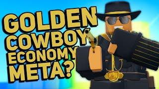 Golden Cowboy Rebalance Review | Roblox TDS Golden Cowboy Update