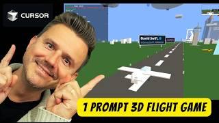 Vibe Coding a 3D Flight Simulator in 60 SECONDS With ONE PROMPT!