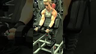 Muscle workout  Arm Day  Jessica Williams #gym #bodybuilding #absworkout #shorts #viral