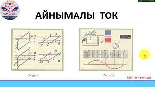 11 сынып § 4. Айнымалы ток генераторы