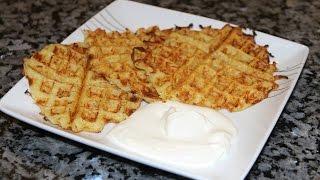 ДРАНИКИ В ВАФЕЛЬНИЦЕ. WAFFLE IRON HASH BROWNS