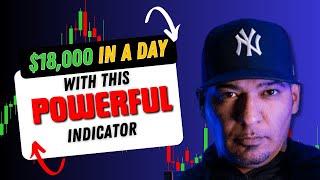 This TradingView Indicator Made Me $18,000 LIVE - Day Trading Futures