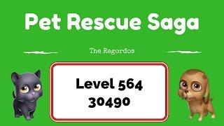 Pet Rescue Saga Level 564 30490 points No Boosters