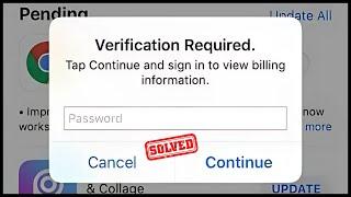 How to Fix Verification Required on App Store! iOS 18