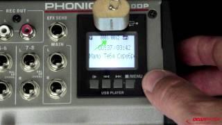 Обзор USB плеера микшерных пультов PHONIC AM440DP и AM220P