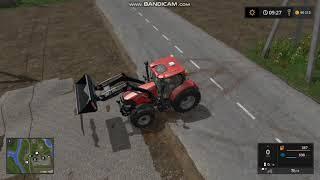 Отсыпал дорогу. Сосновка максимум. Farming simulator 2017.