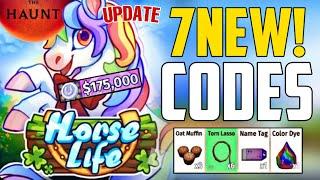 *NEW UPDATE* ALL WORKING HORSE LIFE CODES IN 2024 !ROBLOX HORSE LIFE CODES