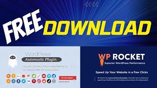 Free Download WP Rocket And WordPress Automatic Plugin!! Free Download Premium Plugin!!