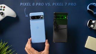 Pixel 8 Pro vs Pixel 7 Pro Review -  Brighter, Faster and More AI!