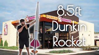 Building a MASSIVE 8.5ft Dunkin' Donuts Rocket