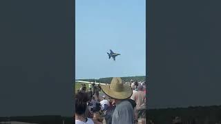 Blue Angels Sneak Pass - FAST LOW F-18 Super Hornet - NAS Oceana Air Show 2022