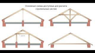 Подробный пример расчета стропильной системы (ExWood)