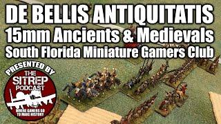 De Bellis Antiquitatis - 15mm Ancients with South Florida Miniature Gaming Club