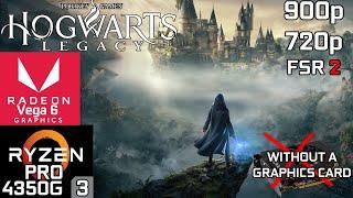 Hogwarts Legacy - Ryzen 3 PRO 4350G Vega 6 & 16GB RAM