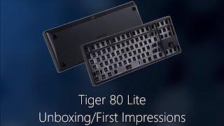 KBDFans Tiger 80 Lite Unboxing and First Impressions