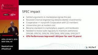 MLPerf: A Benchmark Suite for Machine Learning - David Patterson (UC Berkeley)