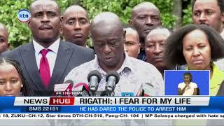 Rigathi Gachagua claims his life is in danger, says President Ruto plans to eliminate him