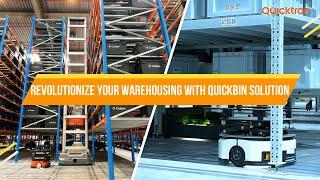 QuickBin- Dual Robot Fulfillment Solution- Goods to Person