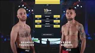 Георгий Цугкиев vs. Федор Бабич | Georgiy Tsugkiev vs. Fedor Babich | ACA YE 48