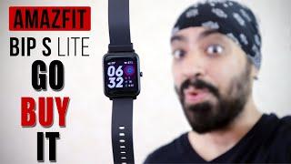 Amazfit BIP S Lite with Apple Watch Face | 30 Days Battery Life | Budget SmartWatch