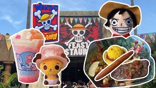 eating every one piece meal at universal studios osaka  japan vlog 2023  new food & merch tour!